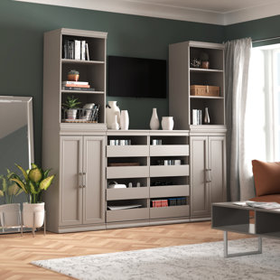 Storage Wall Units With Doors - Wayfair Canada